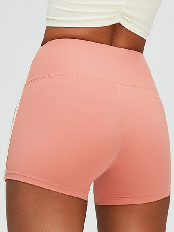 BUYCO Female Contrast Color Push Up Design Quick Dry Fit Shorts