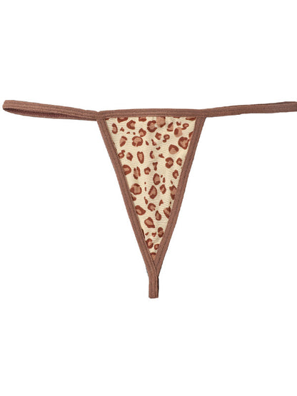 BUYCO Female Lace Print T-back Panties