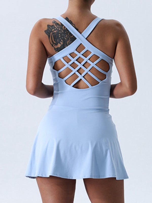 BUYCO Female Cross Back Tennis Dress X ANECHKAANNN ⭐