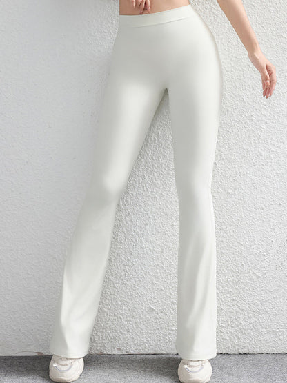 BUYCO Female Flare Ruched Back Hip-lift Leggings