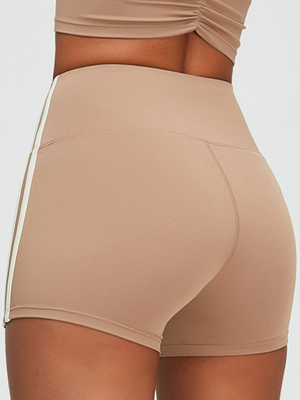 BUYCO Female Contrast Color Push Up Design Quick Dry Fit Shorts
