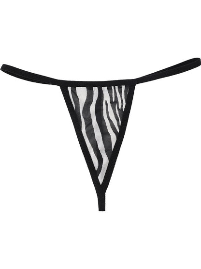 BUYCO Female Lace Print T-back Panties