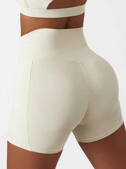 BUYCO Female Cut Out Pocket High-rise Breathable Leggings