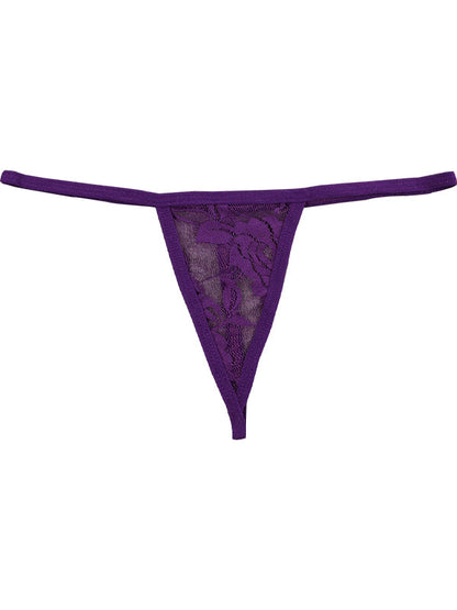 BUYCO Female Lace Print T-back Panties
