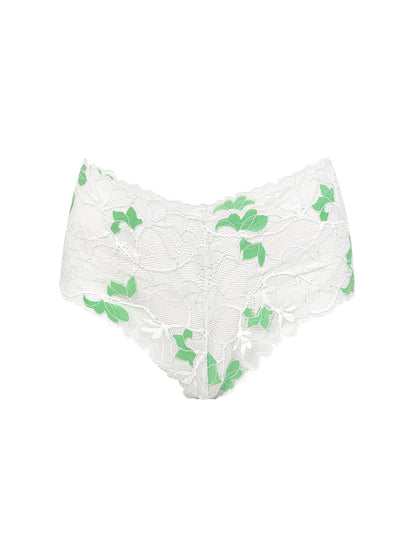 BUYCO Female Lace Contrast Color Panties