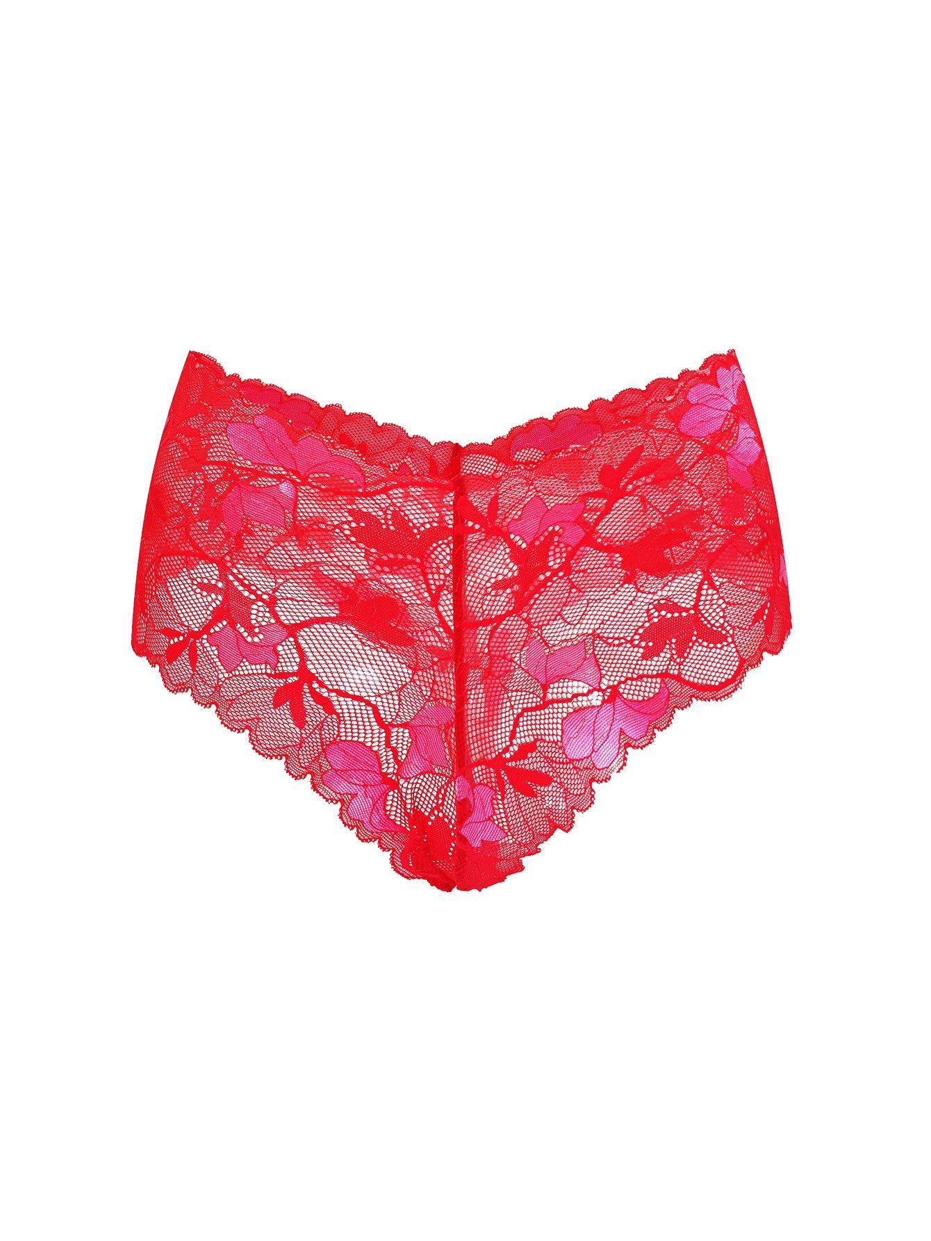 BUYCO Female Lace Contrast Color Panties