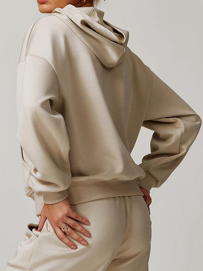 BUYCO Female Pocket Casual Hoodie