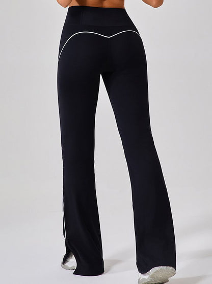 BUYCO Female Flare High-waisted Split Pants