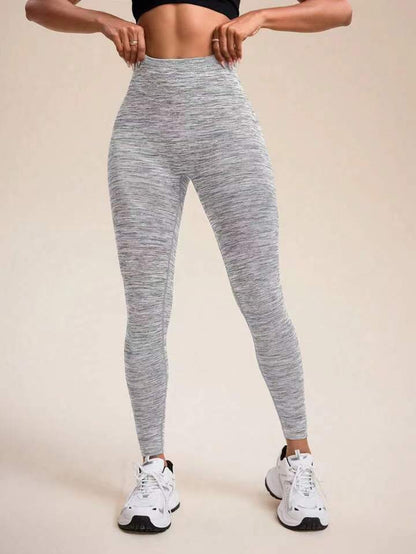 BUYCO Female Deep V Back Ruched Back Seamless Leggings