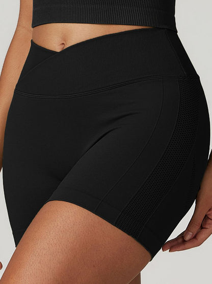 BUYCO Female Quick-dry Ruched Back Seamless Fit Shorts