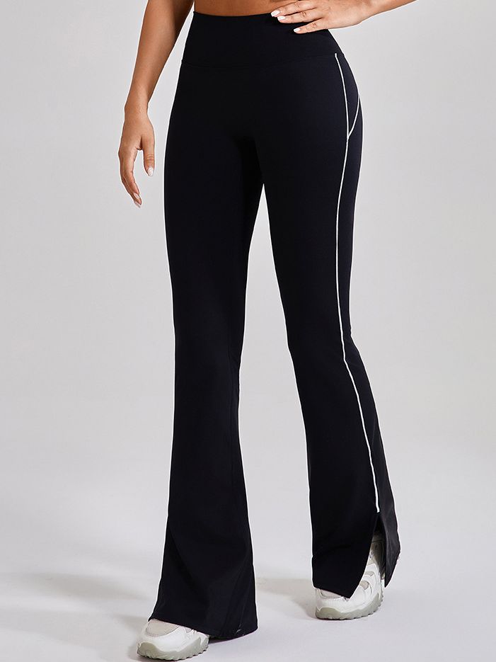 BUYCO Female Flare High-waisted Split Pants