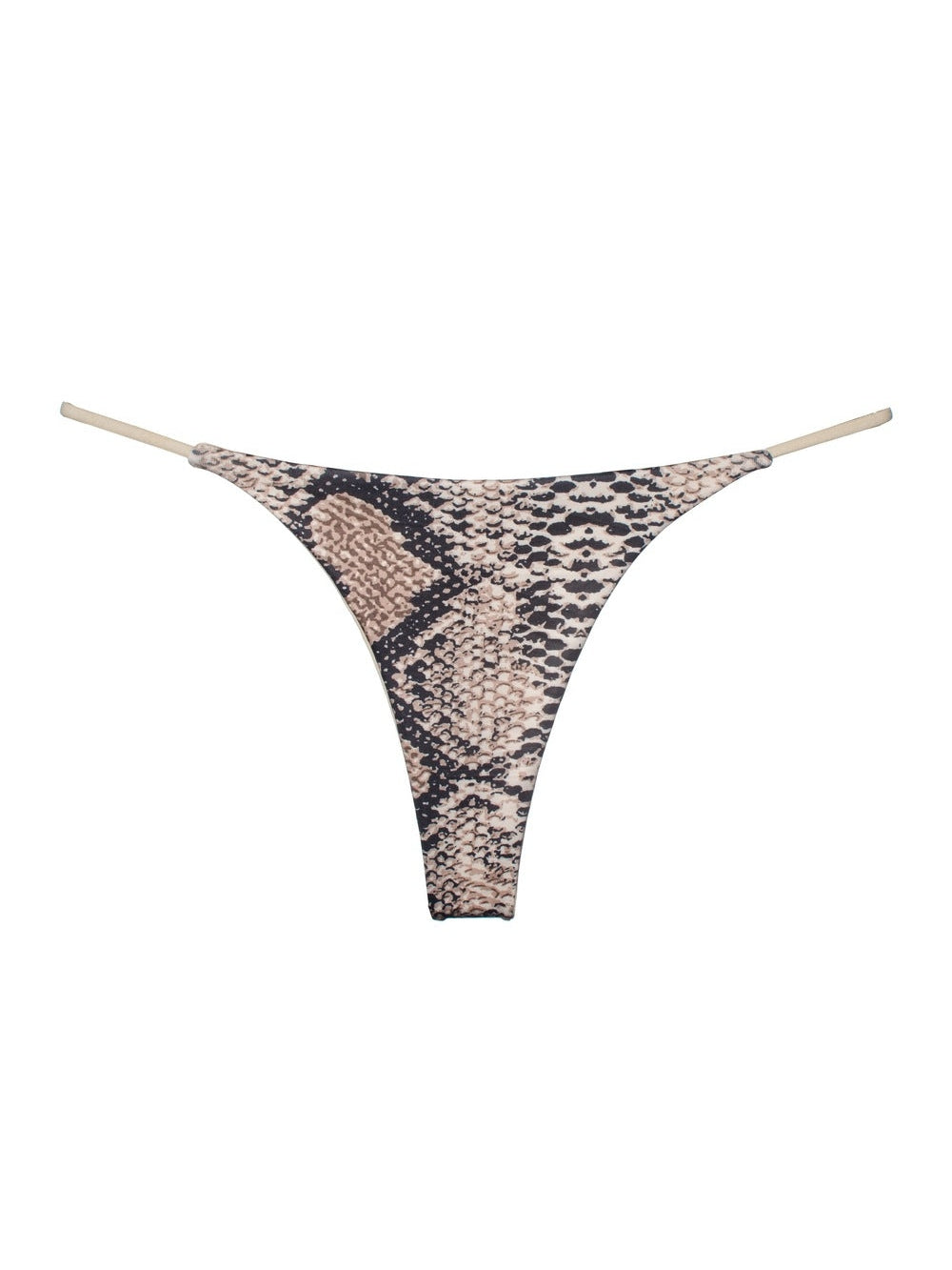 BUYCO  Female Leopard Print T-back Thong