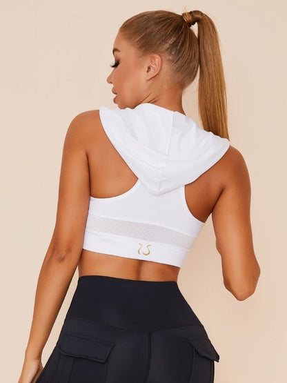 BUYCO Female Solid Color Hooded Vests