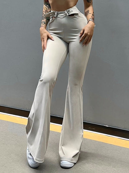BUYCO Female Cutout Flare Sassy Style Leggings