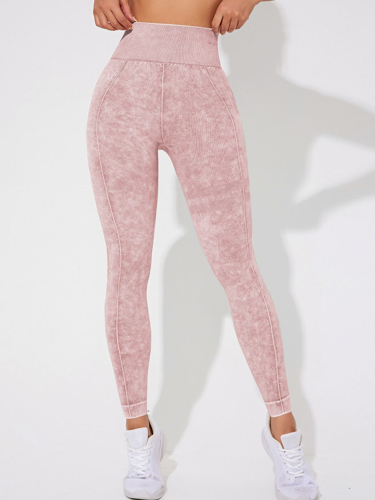 BUYCO Female Denim Elastic Tight Hip-lift Quick Dry Leggings