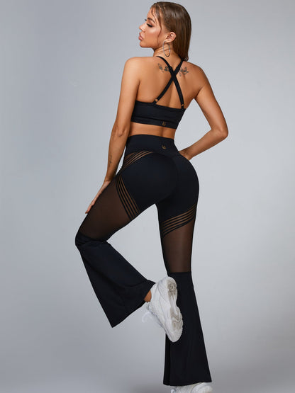 BUYCO Female Mesh Cross Back Sports Bras
