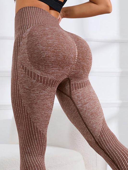 BUYCO Female Faux Denim Quick Dry High-waisted Push Up Design Leggings