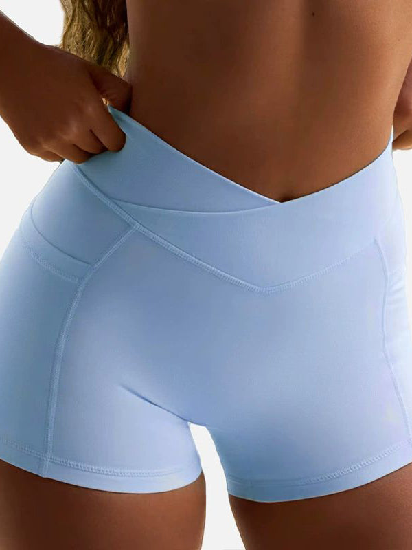 BUYCO Female Solid Color Quick Dry Shorts