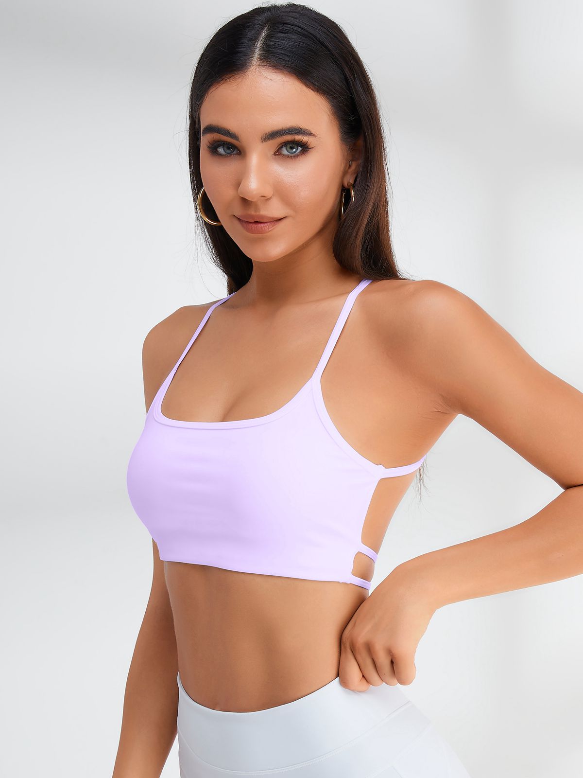 BUYCO Female Halter Beautify Back Sports Bras
