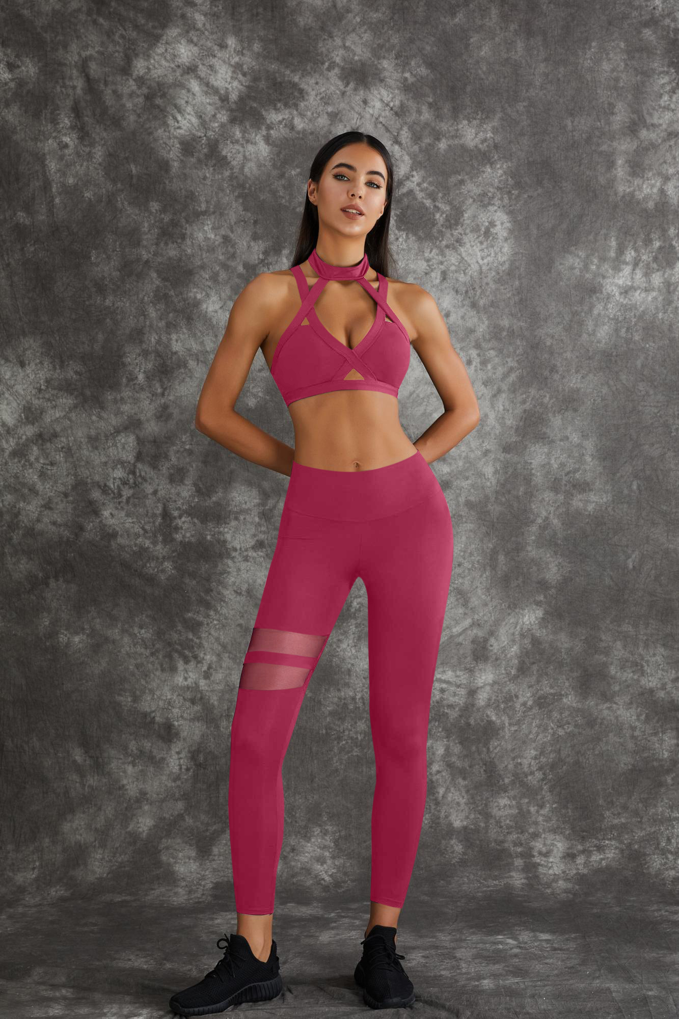 BUYCO Female Unique Cut Out Sports Bras