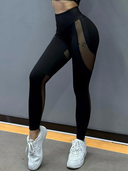 BUYCO Female Fishnet Ruched Back Leggings