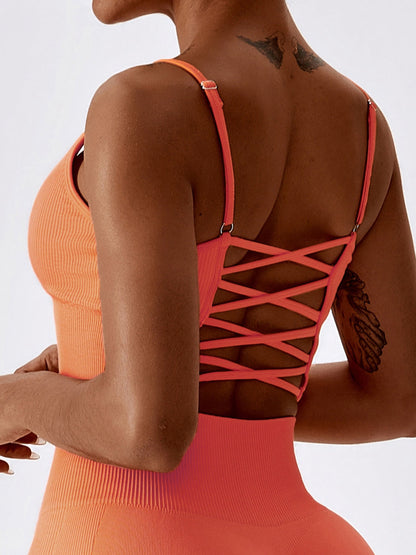 BUYCO Female Ribbed Ruched Back Spandex Gym Fit Shorts