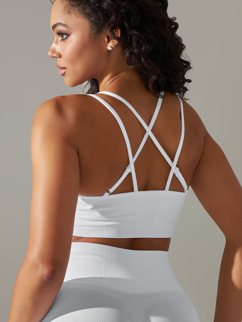 BUYCO Female Seamless Quick-drying Ruched Back Leggings