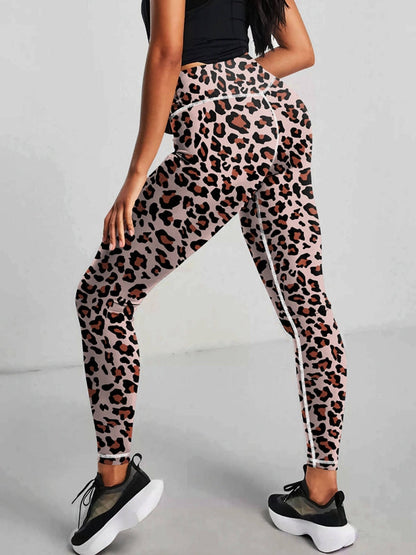 BUYCO Female Leopard Print High-rise Leggings