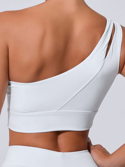 BUYCO Female Solid Color Tailoring Backless Quick Dry Sports Bras