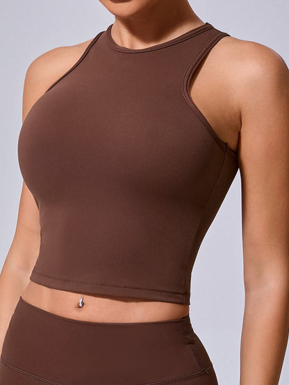 BUYCO Female Solid color Quick dry Elastic tight Sports Bras