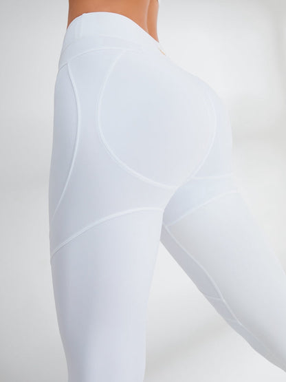 BUYCO Female Extra Fitted Push-Up "Juicy White" Leggings