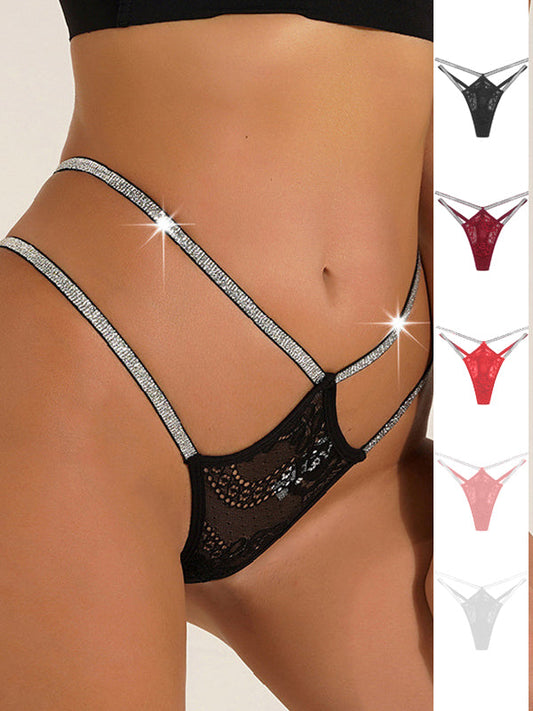 BUYCO Female Diamond Lace Hollow Out Panties
