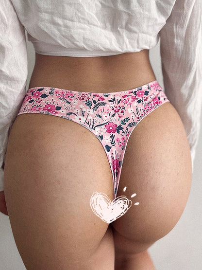 BUYCO  Female Unique Print T-back Panties
