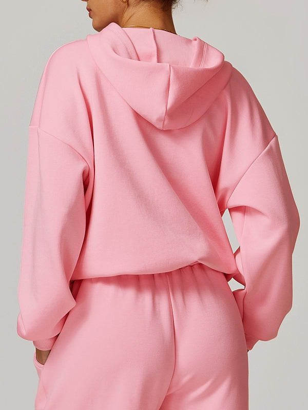 BUYCO Female Pocket Casual Hoodie