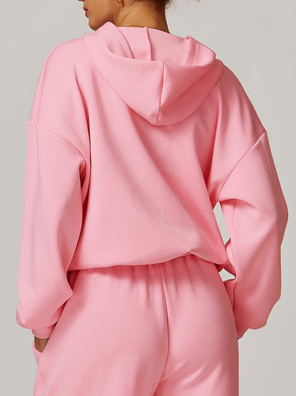 BUYCO Female Pocket Casual Hoodie
