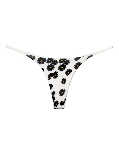 BUYCO  Female Leopard Print T-back Thong