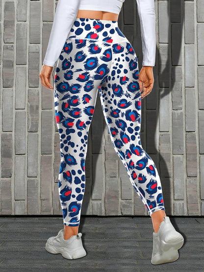 BUYCO Female Leopard Print High-rise Leggings