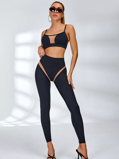 BUYCO Female Super Fitted Unique Mesh Hip-lift Tracksuit