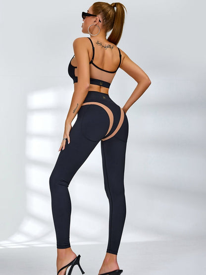 BUYCO Female Super Fitted Unique Mesh Hip-lift Tracksuit