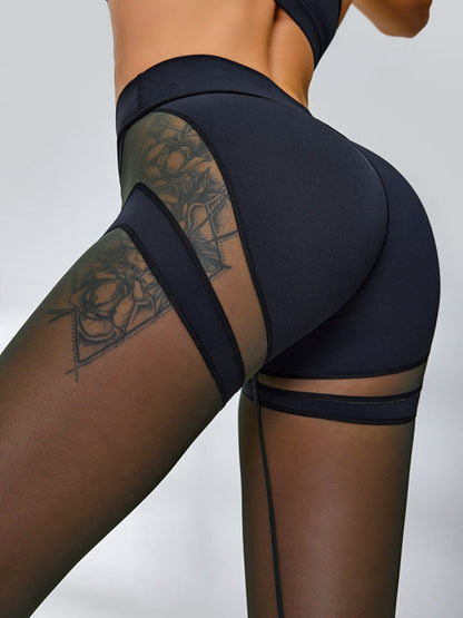 BUYCO Female Super Fitted Sheer Mesh Sports Bras