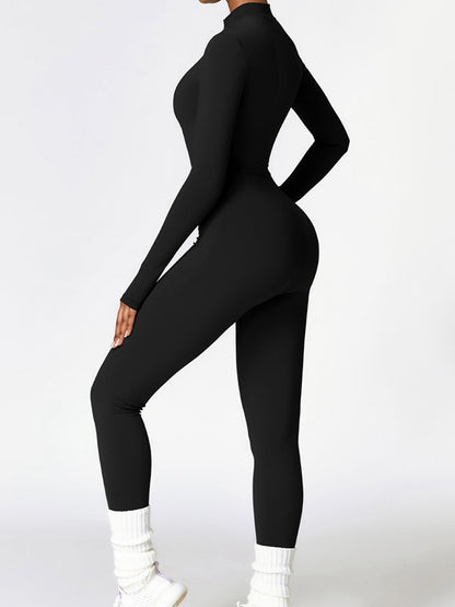 BUYCO Female Zipper Quick-dry Jumpsuit