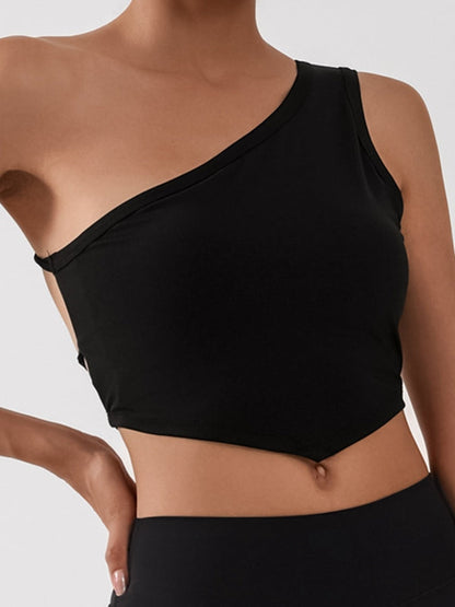 BUYCO Female With Chest Pads Cross Back Sports Bras