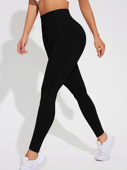 BUYCO Female Denim Elastic Tight Hip-lift Quick Dry Leggings