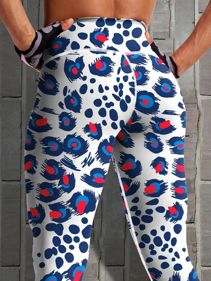 BUYCO Female Leopard Print High-rise Leggings
