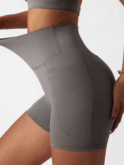 BUYCO Female Cut Out Pocket High-rise Breathable Leggings