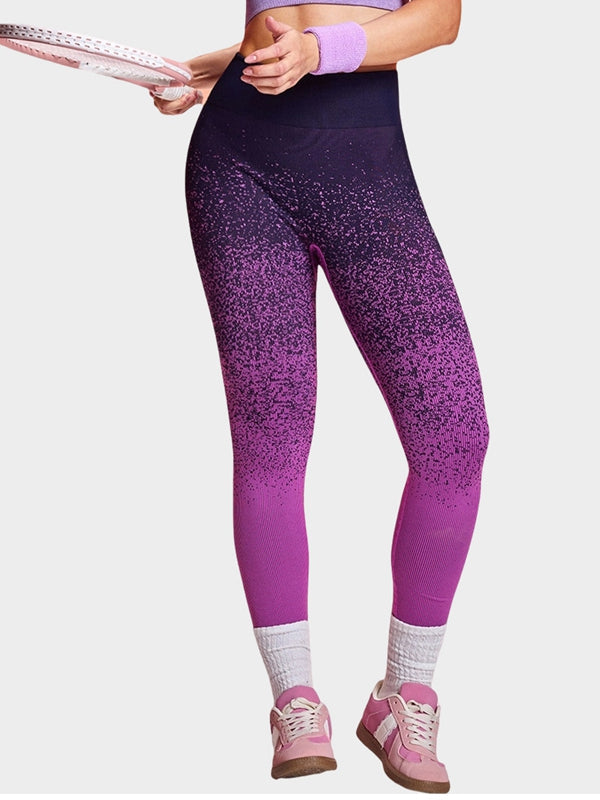 BUYCO Female Tie-Dye Printed Ruched Back Leggings