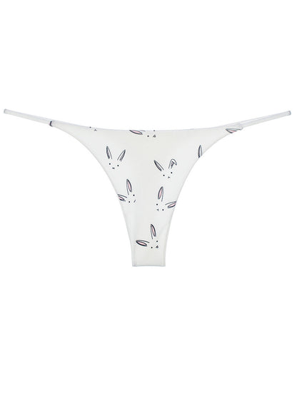 BUYCO  Female Leopard Print T-back Thong