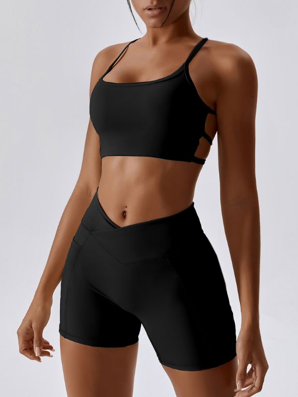 BUYCO Female Halter Beautify Back Sports Bras