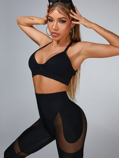 BUYCO Female Super Mesh Hip-lift Leggings