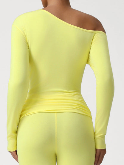BUYCO Female Solid Color Buttons Long Sleeves